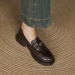 Elegant Handcrafted Leather Women’s Shoes with Premium Quality(Edamaijia82208F)