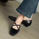 Handcrafted Luxury Leather Womens Shoes for Elegance(Edamaijia82211F)