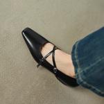 Handcrafted Luxury Leather Womens Shoes for Elegance(Edamaijia82211F)