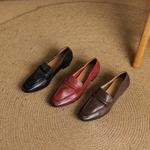 Handcrafted Genuine Leather Women's Luxury Shoes(Edamaijia82277F)