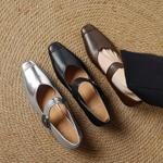 Luxurious Handcrafted Leather Women's Shoes: Exquisite Craftsmanship & Elegance(Edamaijia82229F)