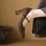 Handcrafted Luxury Leather Women's Shoes with Elegance(Edamaijia9329F)