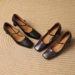 Luxury Handcrafted Genuine Leather Women’s Shoes(Edamaijia9332F)