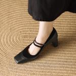 Handcrafted Leather Women's Shoes: Luxury & Elegance Awaits(Edamaijia9335F)