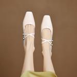 Exquisite Handcrafted Leather Women's Shoes: Luxury and Elegance Combined(Edamaijia82209F)