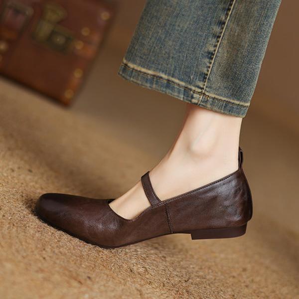 Elegant Handcrafted Leather Shoes: Luxury Artistry & Quality(Edamaijia82233F)