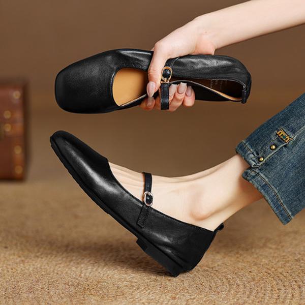Elegant Handcrafted Leather Shoes: Luxury Artistry & Quality(Edamaijia82233F)