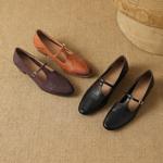 Handcrafted Italian Leather Women's Shoes: Luxurious Elegance & Superior Quality(Edamaijia82257F)