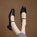 Handcrafted Luxury Leather Women’s Shoes for Elegance(Edamaijia82258F)