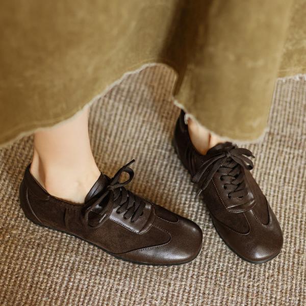 Handcrafted Genuine Leather Women's Shoes - Luxury Elegance(Edamaijia82265F)