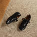 Handcrafted Genuine Leather Women's Shoes - Luxury Elegance(Edamaijia82265F)