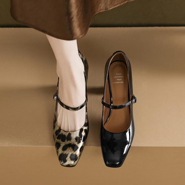 Elegant Luxury Handmade Leather Women's Shoes - Superior Craftsmanship(Edamaijia82283F)