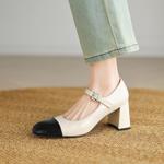 Luxury Handcrafted Leather Women's Shoes: Exquisite Craftsmanship & Elegance(Edamaijia82291F)