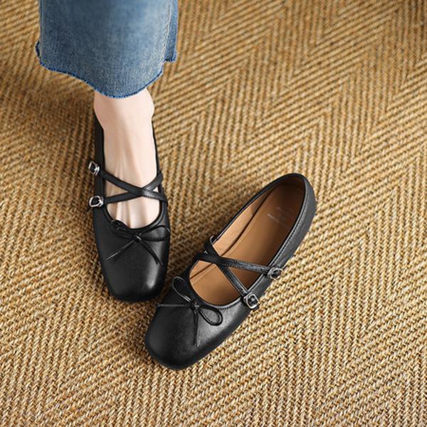 Handcrafted Genuine Leather Women’s Shoes: Luxury Elegance in Every Stitch(Edamaijia82300F)