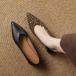 Elegant Handmade Leather Women's Shoes - Luxury Craftsmanship(Edamaijia82303F)