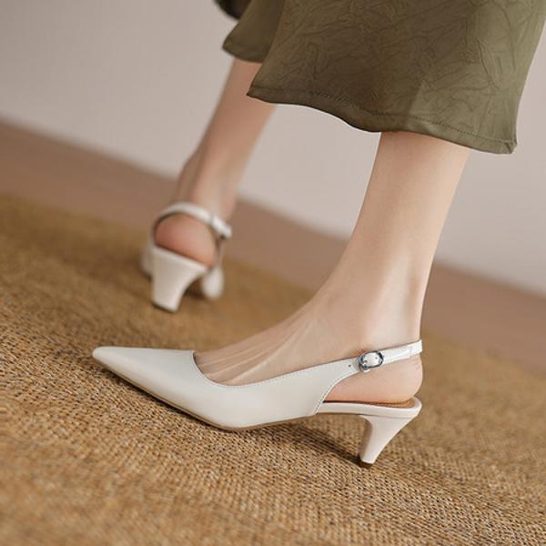 Exquisite Handcrafted Leather Women's Shoes - Luxurious Elegance(Edamaijia82320F)