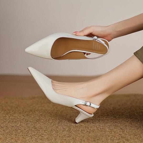 Exquisite Handcrafted Leather Women's Shoes - Luxurious Elegance(Edamaijia82320F)