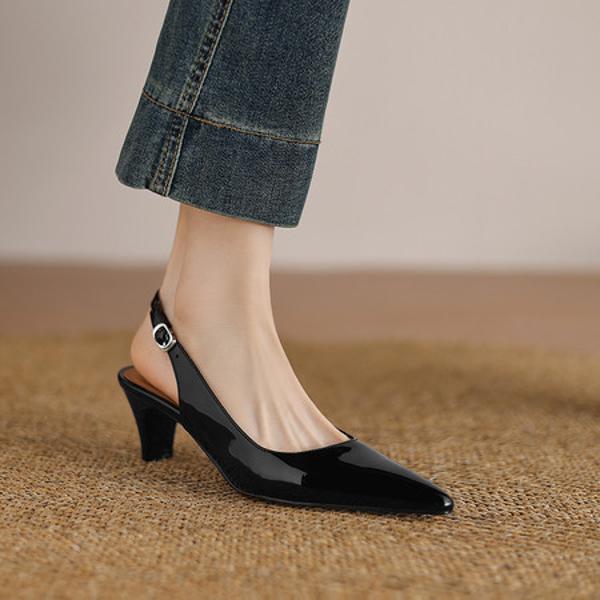 Exquisite Handcrafted Leather Women's Shoes - Luxurious Elegance(Edamaijia82320F)