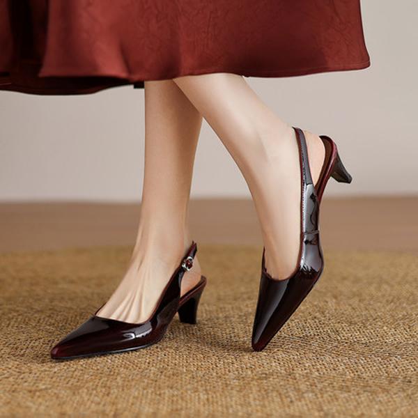 Exquisite Handcrafted Leather Women's Shoes - Luxurious Elegance(Edamaijia82320F)