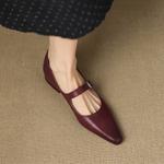 Exquisite Handcrafted Genuine Leather Women's Shoes: Luxurious Elegance Redefined(Edamaijia82329F)
