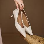 Handcrafted Luxury Leather Women's Shoes for Elegant Styles(Edamaijia9501F)