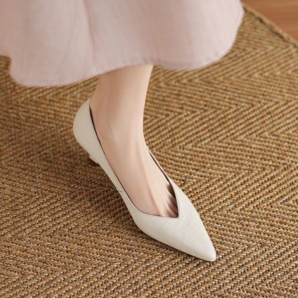 Luxury Handcrafted Genuine Leather Women's Shoes(Edamaijia9500F)