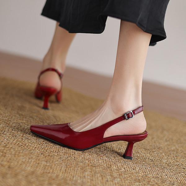 Handcrafted Luxury Leather Women's Shoes: Elegance in Every Detail(Edamaijia9505F)