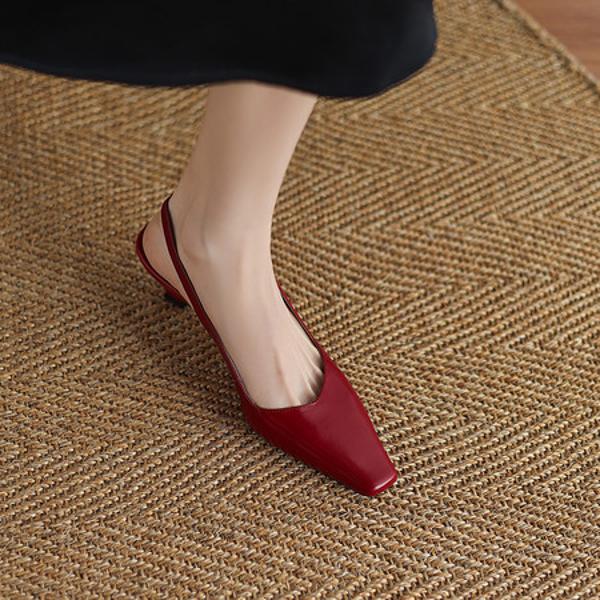 Handcrafted Luxury Leather Women's Shoes: Elegance in Every Detail(Edamaijia9505F)