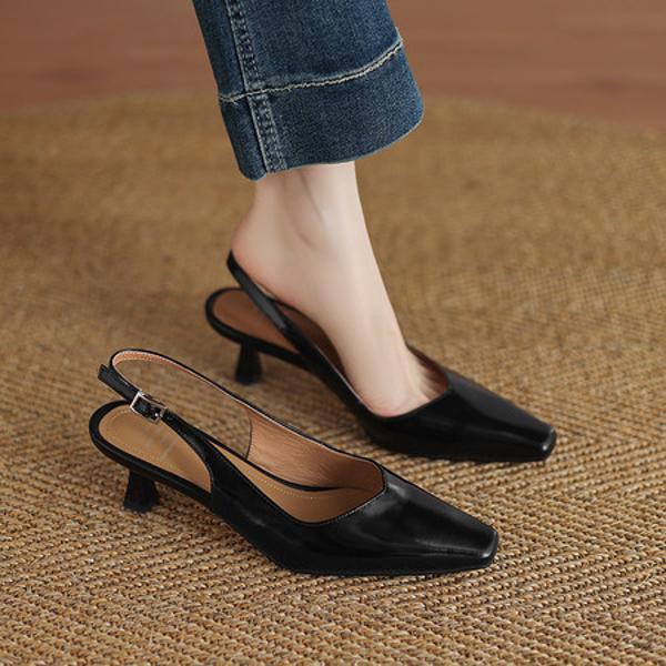 Handcrafted Luxury Leather Women's Shoes: Elegance in Every Detail(Edamaijia9505F)