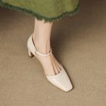 Exquisite Handcrafted Leather Women's Shoes: Luxury, Quality, and Elegance(Edamaijia82383F)