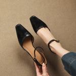 Exquisite Handcrafted Leather Women's Shoes: Luxury, Quality, and Elegance(Edamaijia82383F)