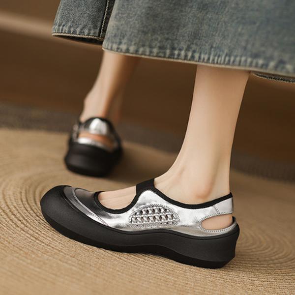 Exquisite Handmade Leather Women’s Shoes: A Touch of Elegance.(Edamaijia82396F)