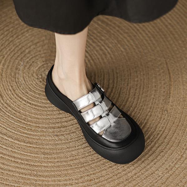 Handcrafted Genuine Leather Women's Shoes - Elevate Your Style with Luxury and Elegance(Edamaijia82505F)