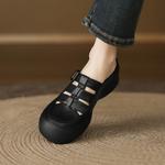 Handcrafted Genuine Leather Women's Shoes - Elevate Your Style with Luxury and Elegance(Edamaijia82505F)