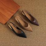 Exquisite Handcrafted Leather Women's Shoes: Luxury, Elegance, Quality(Edamaijia82511F)