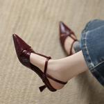 Exquisite Handmade Genuine Leather Women's Shoes: Luxury Craftsmanship(Edamaijia9518F)