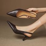 Handcrafted Luxury Leather Women's Shoes: Exquisite Quality and Elegant Craftsmanship(Edamaijia82563F)