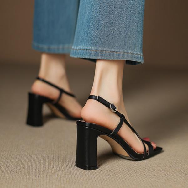 Exquisite Handcrafted Leather Women's Shoes - A Touch of Luxury and Elegance(Edamaijia9525F)