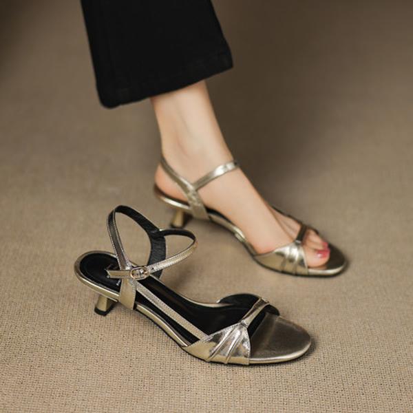 Handcrafted Luxury Leather Women's Shoes - Elegance in Every Stitch(Edamaijia9528F)