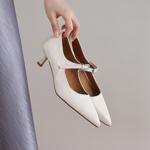 Exquisite Handmade Leather Women’s Shoes: Luxury Craftsmanship(Edamaijia9551F)