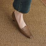 Luxurious Handmade Leather Women's Shoes: Masterful Craftsmanship Meets Elegance(Edamaijia9552F)