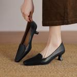 Luxurious Handmade Leather Women's Shoes: Masterful Craftsmanship Meets Elegance(Edamaijia9552F)