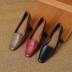 Luxurious Handmade Leather Women's Shoes: Masterful Craftsmanship Meets Elegance(Edamaijia9552F)