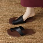 Handcrafted Luxury Leather Women's Shoes – Elegance Redefined(Edamaijia82527F)