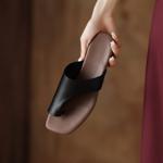 Handcrafted Luxury Leather Women's Shoes – Elegance Redefined(Edamaijia82527F)