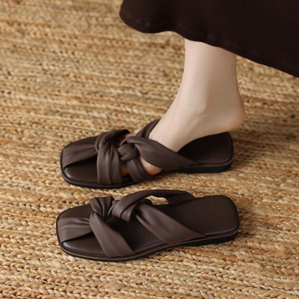 Handcrafted Luxury Leather Women's Shoes: Elegance in Every Stitch(Edamaijia82535F)