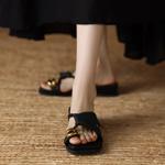 Elegant Handcrafted Leather Women's Shoes - Luxurious Quality(Edamaijia82577F)