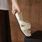 Elegant Handcrafted Leather Women's Shoes - Luxurious Quality(Edamaijia82577F)