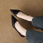 Handcrafted Luxury Leather Women's Shoes - Elegance in Every Stitch(Edamaijia82599F)