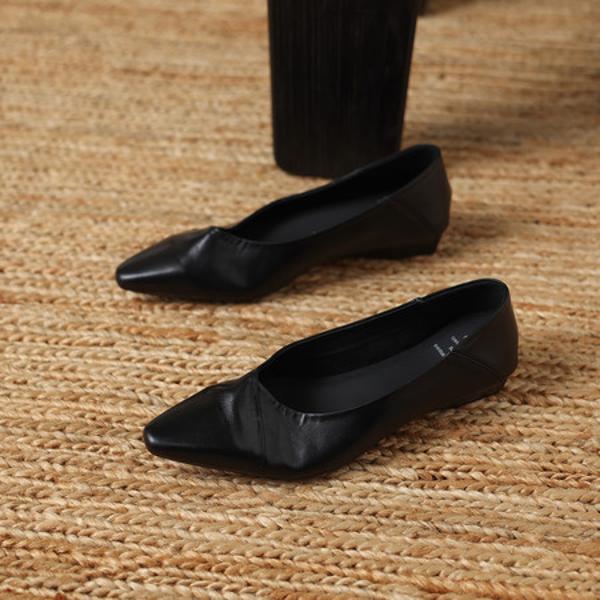 Exquisite Handmade Leather Women's Shoes: Elegance Defined(Edamaijia82602F)